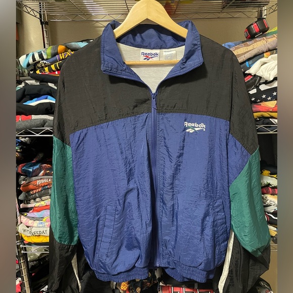 Reebok Other - REEBOK Old school Track Jacket 🔥